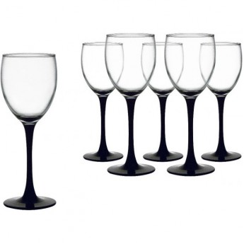Набор фужеров (бокалов) для вина LUMINARC ДОМИНО 250 мл, 6 шт