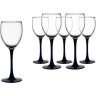 Набор фужеров (бокалов) для вина LUMINARC ДОМИНО 250 мл, 6 шт H8169