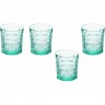 Набор стаканов LUMINARC ДАЛЛАС бирюзовый 4 шт 300 мл низкие O0133