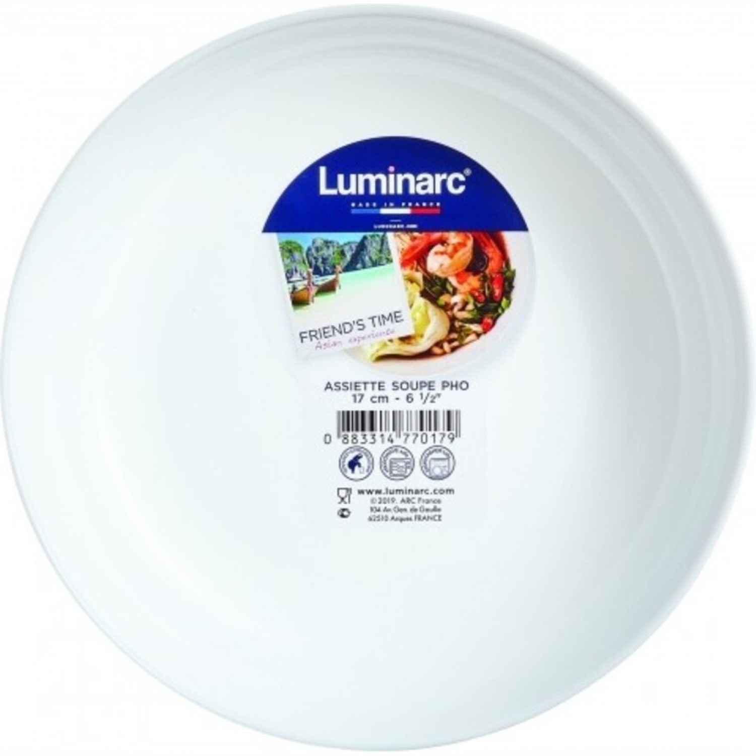 LUMINARC ФРЕНДС ТАЙМ 17 см P6280. Купить Тарелки на Официальном Сайте ...